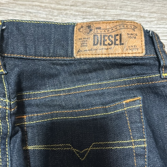 Diesel Bootzee-St Regular Slim Bootcut Jeans Size 25 - Picture 5 of 6